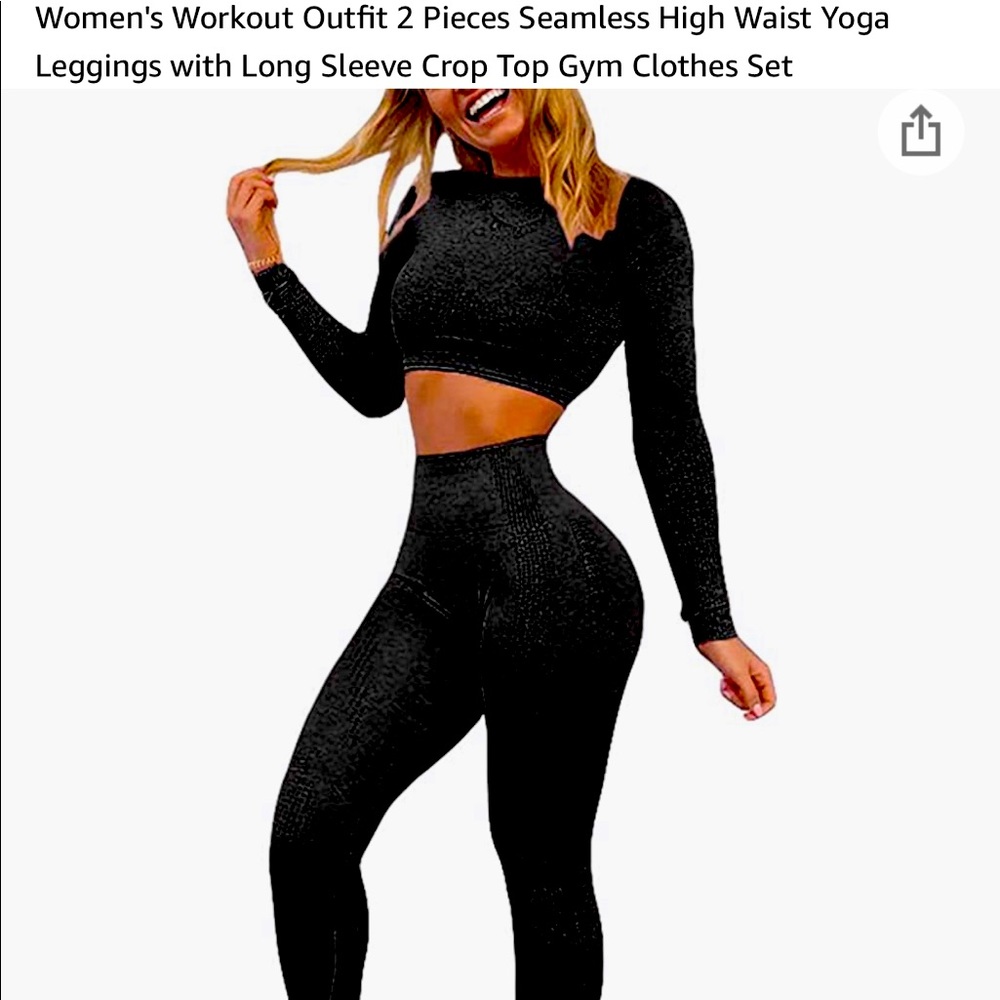 Black Workout Set
